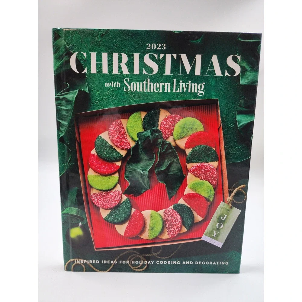 2023 Christmas with Southern Living Holiday Cooking Decorating Hardcover Book